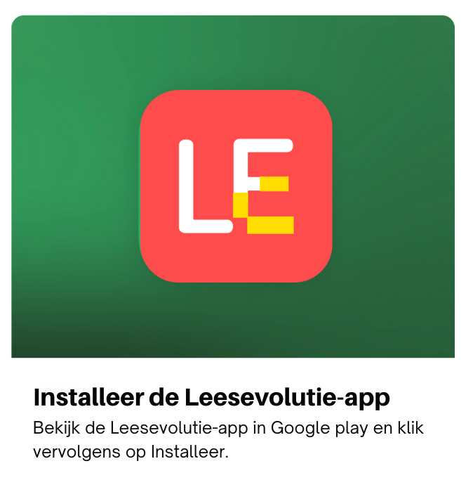 Visual met instructie voor Android installatie